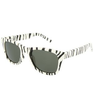 NWT Saint Laurent Zebra Print Sunglasses